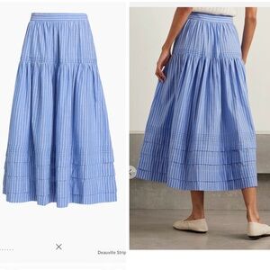 Doen Deauville Striped Blue Sebastiane Skirt